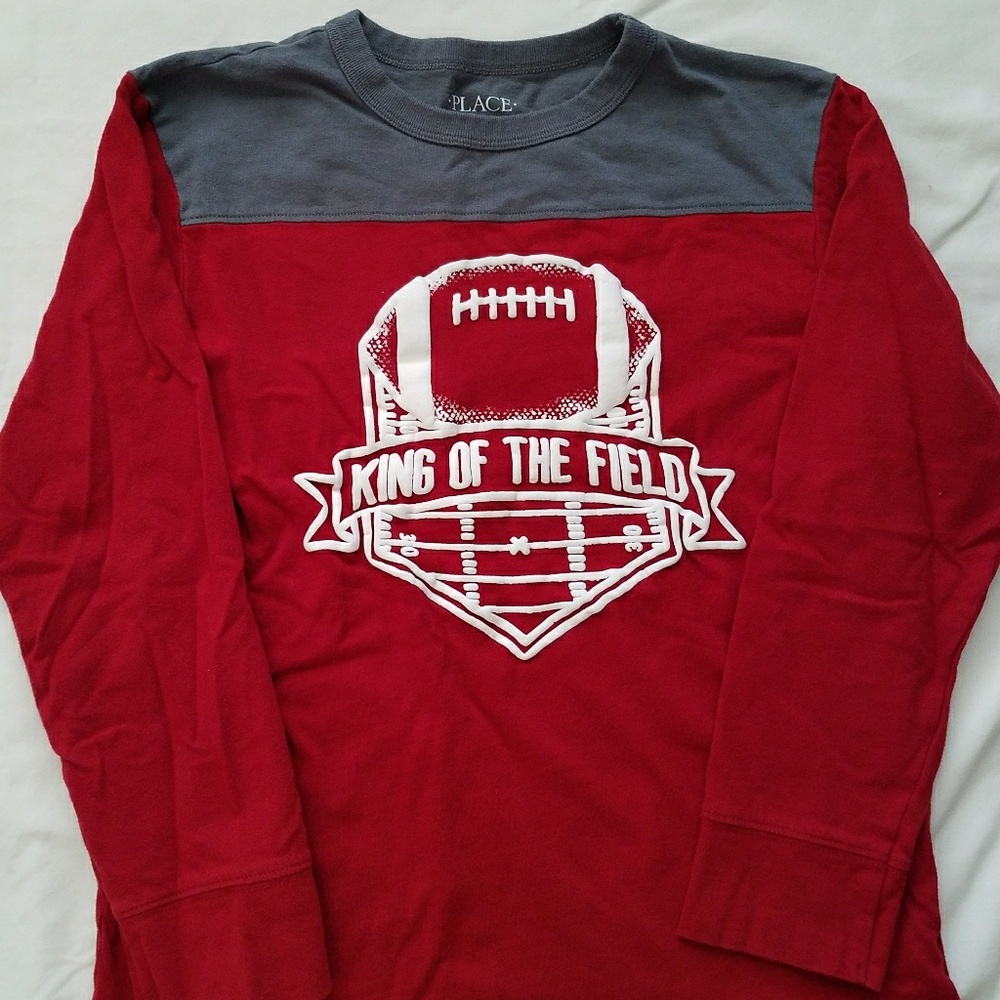 Long sleeve football shirt